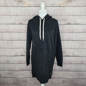 NWT Outerknown Hoodie Dress Hightide Women's Small Grey Beach Cover Up Pullover